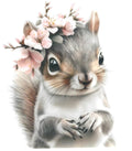 Squirrel in Blossom