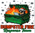 Raccoon Dumpster Fire Response Team - Christmas