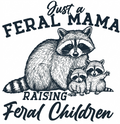 Feral Momma Raccoon Shirt