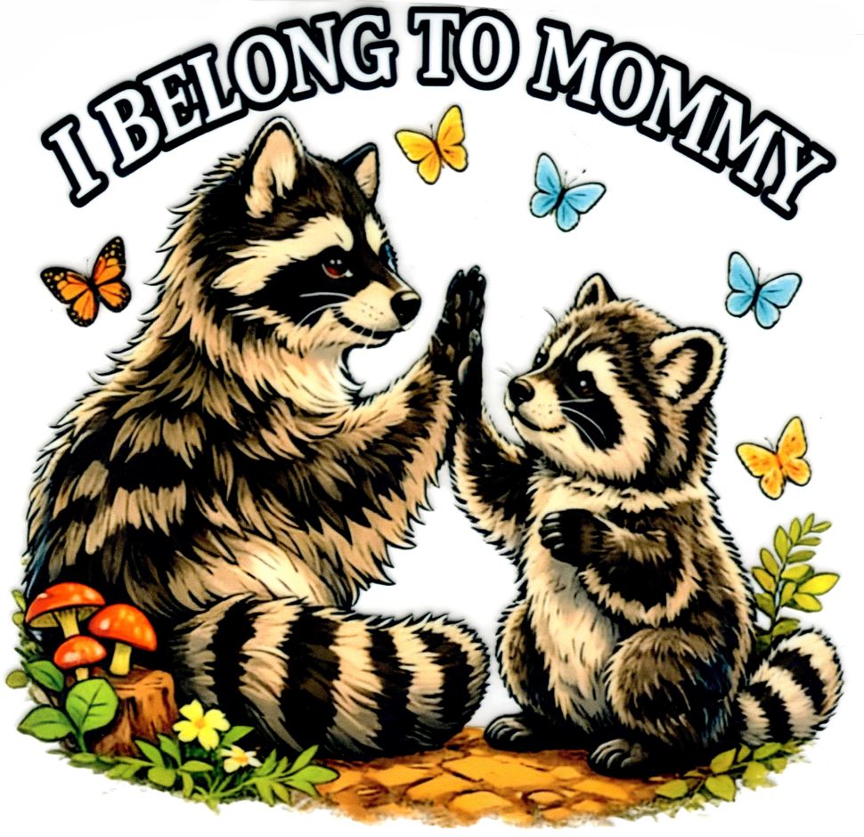 I belong to Mommy Raccoon T-Shirt