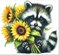 Sunflower Racoon #1